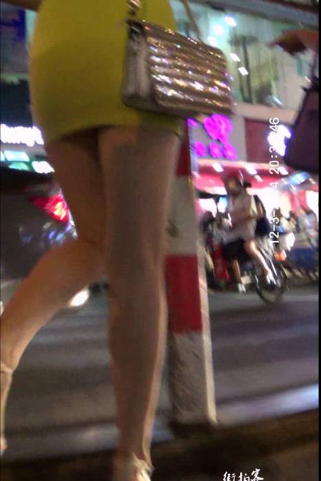 [街拍客视频]jx0391 极品黄裙长腿美少妇