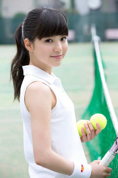 丰乳美女打网球[YS-Web]Vol.570 Umika Kawashima 川島海荷 あどけない君のし