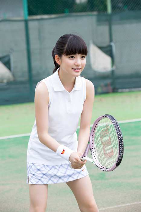 丰乳美女打网球[YS-Web]Vol.570 Umika Kawashima 川島海荷 あどけない君のし